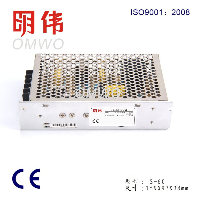 LED Driver 60W 5V S-60-5