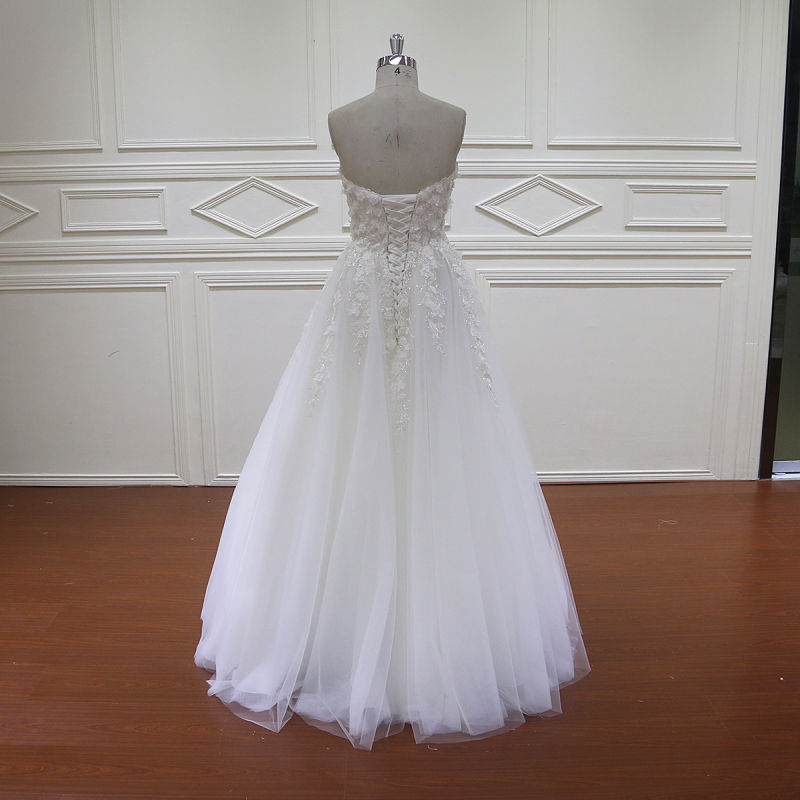 SL609 Pretty Sweetheart Ball Gown Bridal Wedding Dress 2016