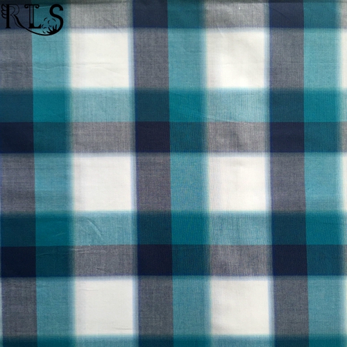 Cotton Poplin Woven Yarn Dyed Fabric Rls70-1po