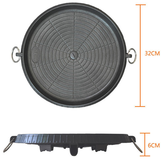 Non- Stick Healthy Cooking Stove Top BBQ Plate