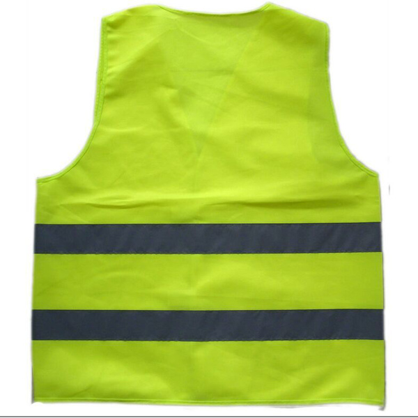 Wholesale Traffic Reflective Vest with Velcro High Visibility Safety Vest Road Safety Vest/Europe Popular Style En471 High Visibility Warning Safety Vest