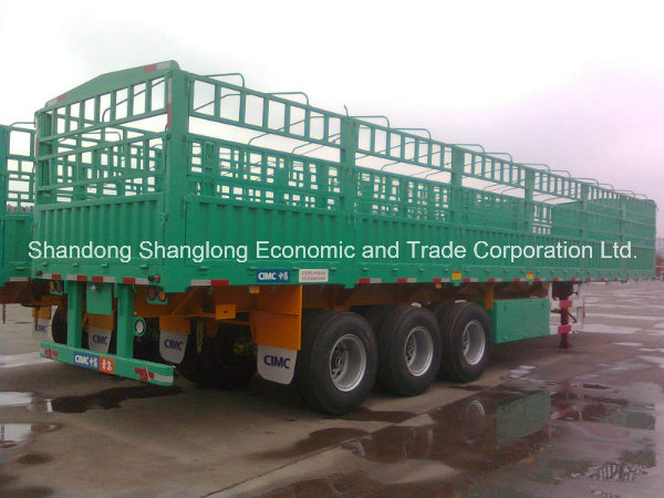 13 Meters Three Axles 50ton Cargo Box Trailer