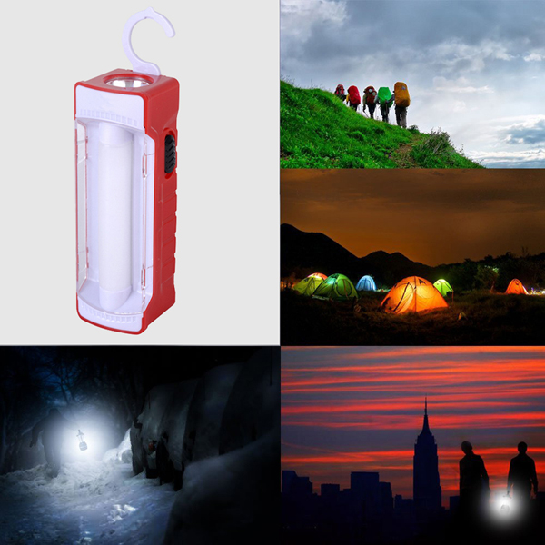 Rechargeable Solar LED Emergency Light & Desk Lamp