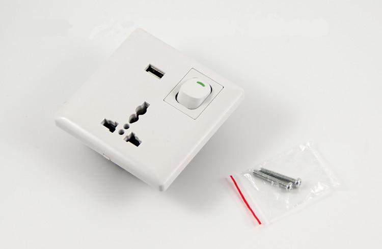 High Quality Hot Sales USB Wall Switches Socket