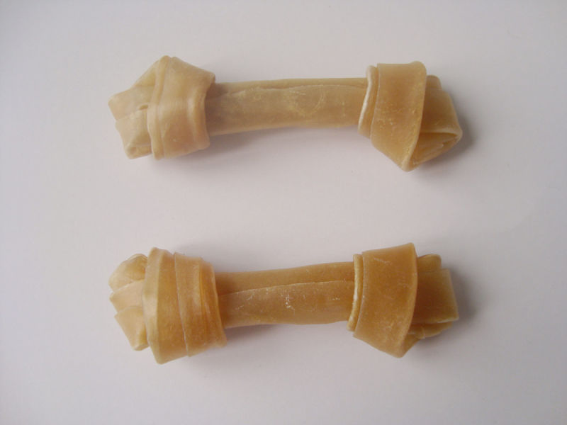 Dog Chew Natural Rawhide Knot Bone 5