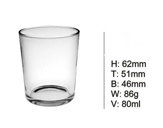 Drinking Water Glass Cup for Tea Glassware Kb-Jh06209