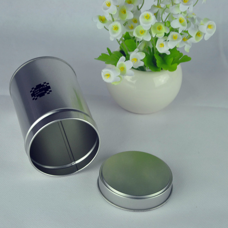 Japanese Tea Tins, Small Tea Tins, Round Tea Tin