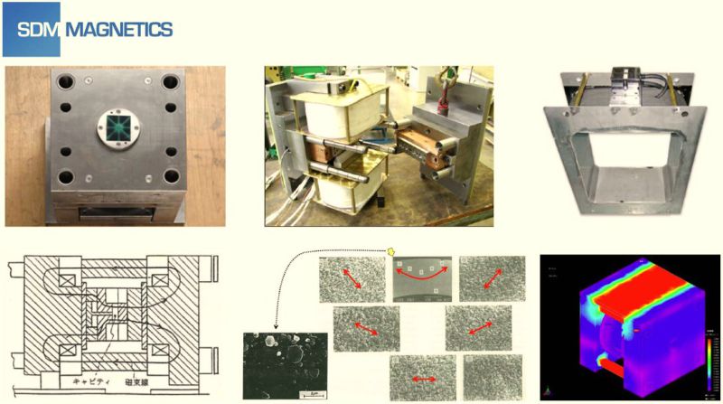 Injection Ferrite Magnet for High Speed Application