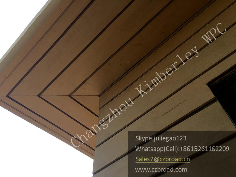 Easy Install Decking Anti-UV High Workable Plank WPC Composite Wall Cladding