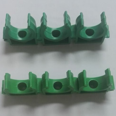 Green Color Pipe Clip