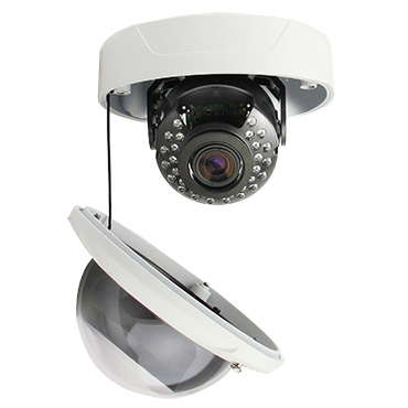 2.0MP 1080P Web Vandalproof IR Dome Network IP Digital Camera