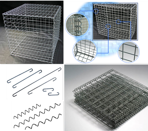 China Factory Cost Price Galvanized Welded Gabion Basket