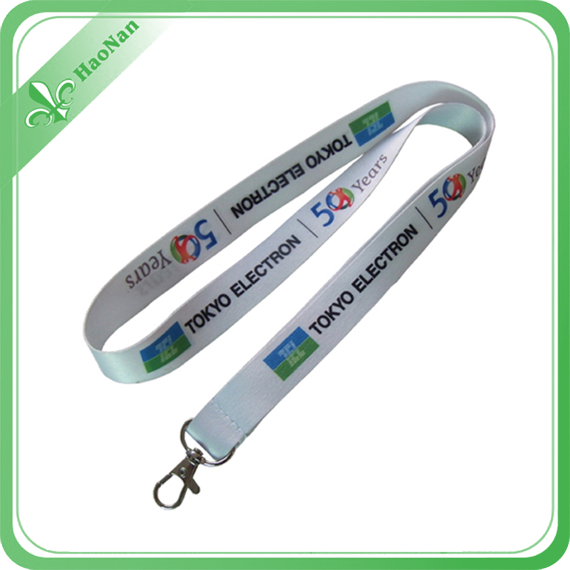 Customized Your Own Logo Promotion Gift Polyester Lanyard with Neck Strap