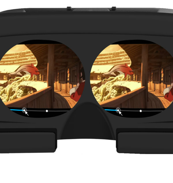 Cool White Polarized All in One Rk A1 Vr Case 3D Glasses