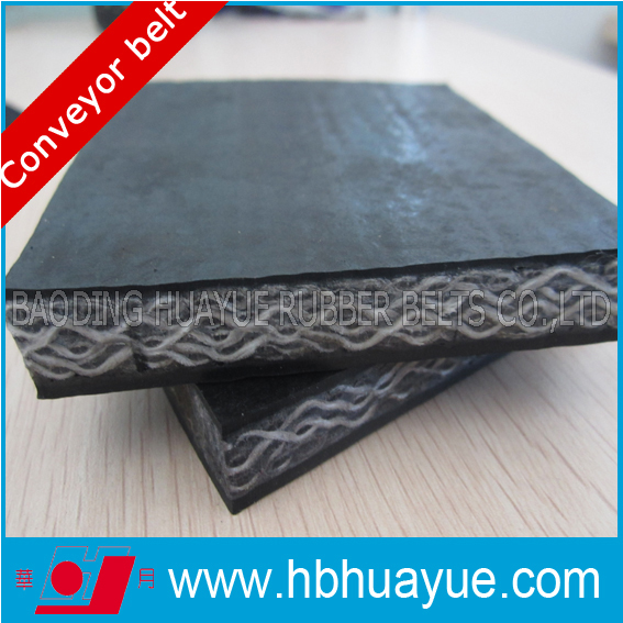 Industrial Flame Resistant Rubber Conveyor Belt PVC Pvg Huayue