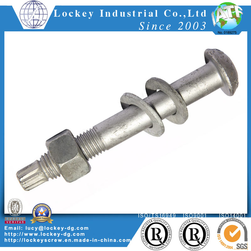 A325 Structural Bolt, Steel, Heat Treated, 120/105ksi Minimum Tensile Strength