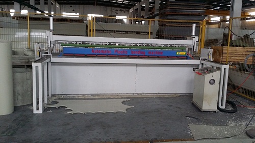 Zw5000 PVC Plastic Sheeting Bending Machine