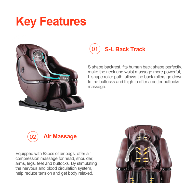 2015 Wholesale Clever Music Therapy Multifunction Massage Chair