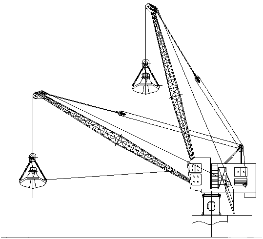 Single Beam Shipyard Fixed Port Crane