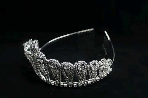 New Plastic Fairy Blinking Metallic Princess Tiaras and Crowns