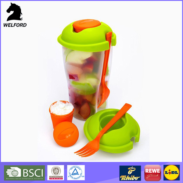 Hot Selling Colorful Plastic Salad Cup