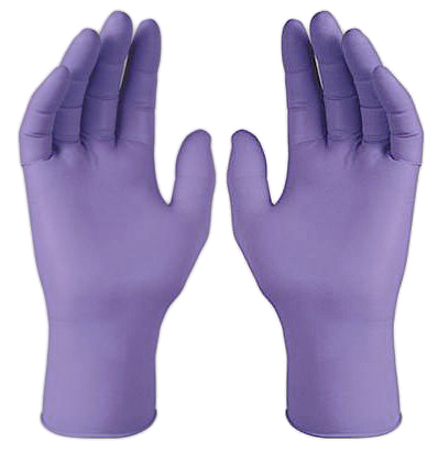 High Quality Blue Color Examination Nitrile Gloves