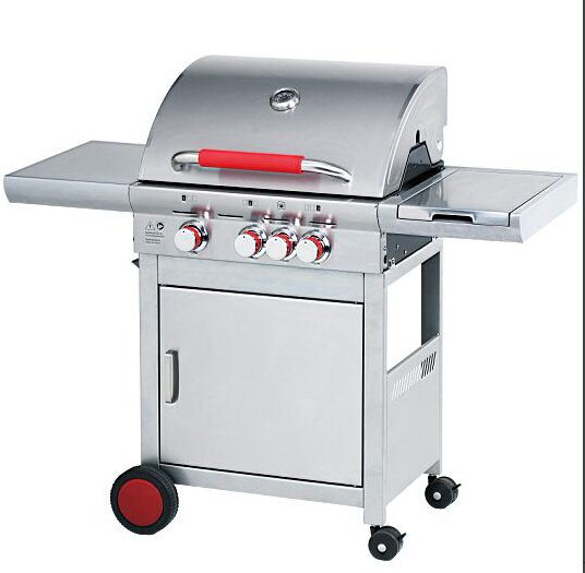 Stainless Steel Gas Grill BBQ with Side Burner (WSH-BA02)