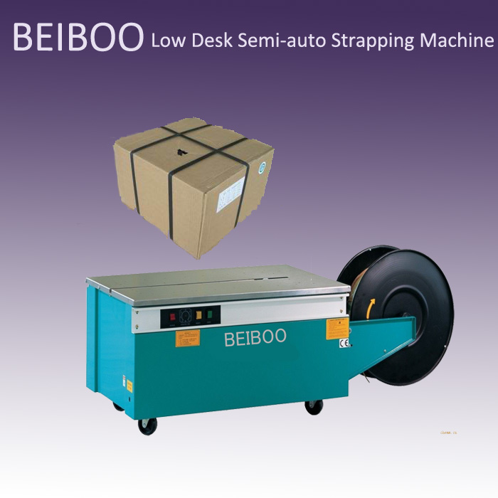 Semi Automatic Low Desk Strapping Machine (SK-2)