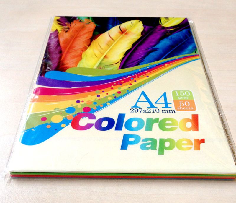 80GSM A4 Black Color Writing Pad Paper for Child Drawing Notebook