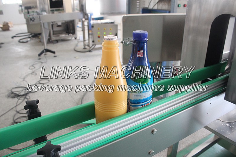Automatic PVC Sleeve Bottle Labeling Shrink Machine