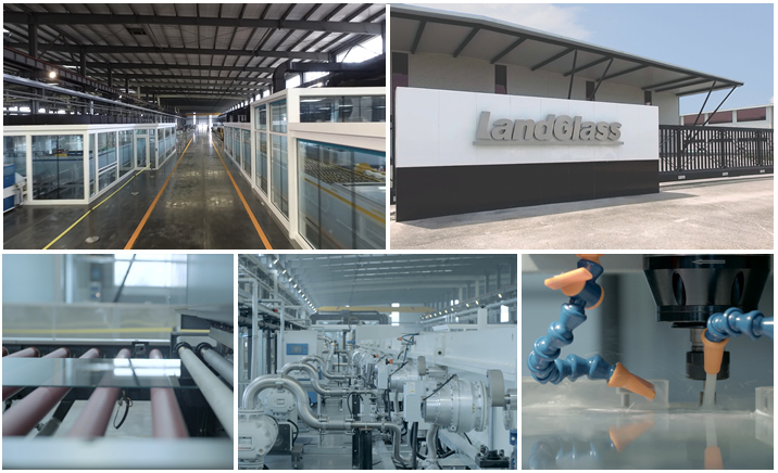 Landglass Agriculture Sound Insulation Vacuum Auto Glass