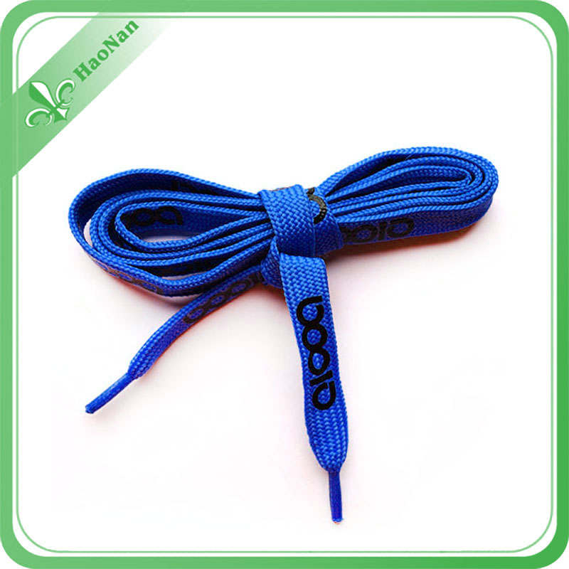 Hot Sale 8mm Wide Custom Shoelaces with Your Logo Designed.