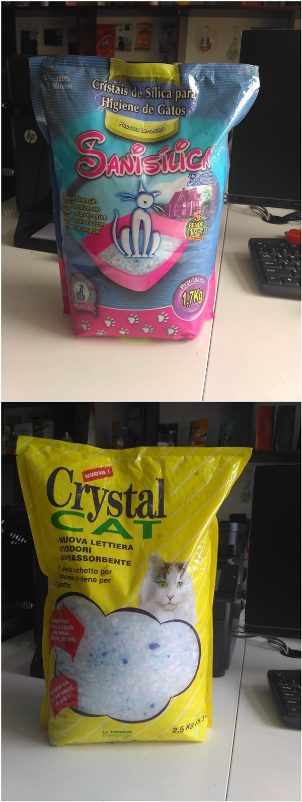 Flat Plastic Bag for Cat Litter Packaging, Cat Litter Bag