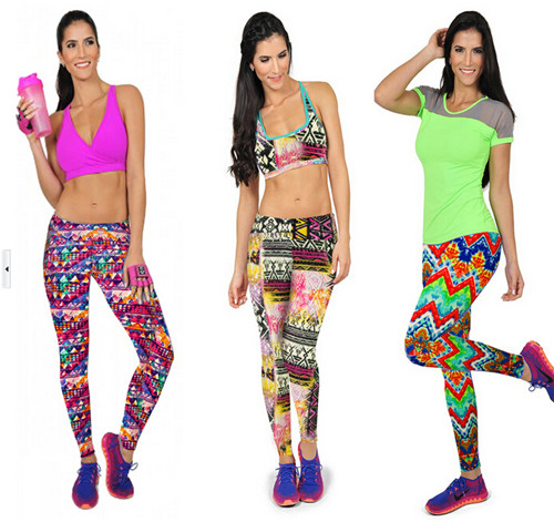 Fashion Women Sport Yoga Fitness Pants (58970)