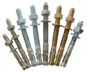 Galvanized/ Zinc Plated Shaft Components Anchor Bolts (OS25-A, OS25-B)