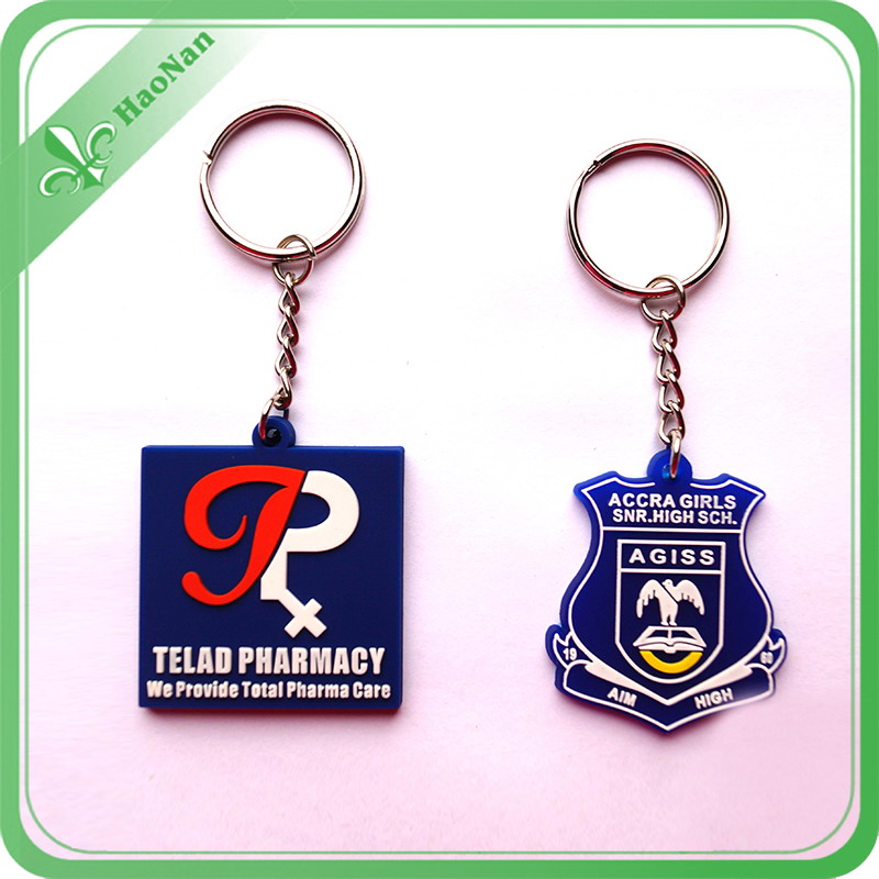 Promotional Custom Fashion Soft PVC Keychain