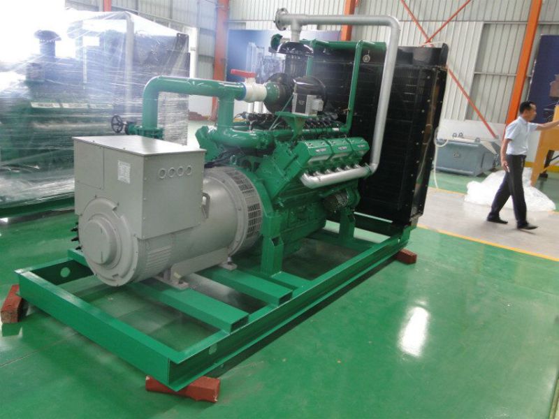 Industrial Generators Top Quality China Lvhuan 250kw Wood Chip and Crop Biomass Gas Generator Set Water Cooled Fow Mini Power Plant Cooking