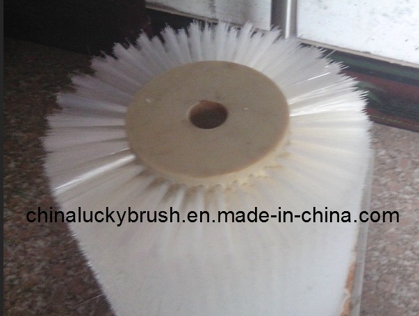 Nylon Material White Colour Polishing Roller Brush (YY-031)
