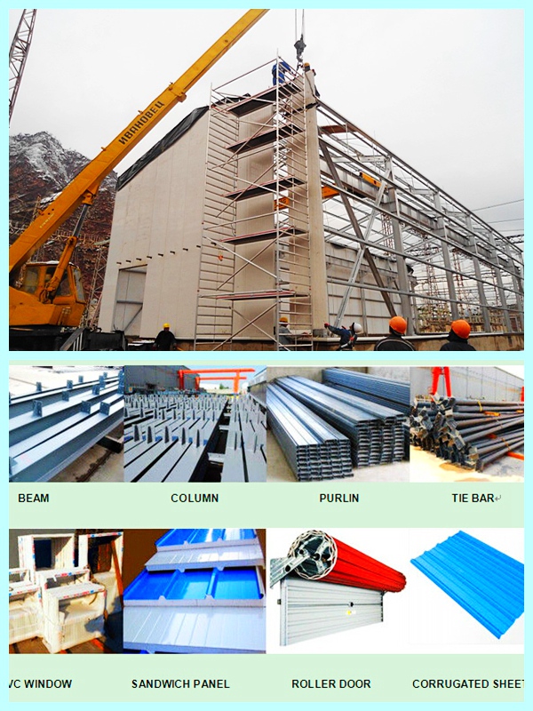 Steel Construction in Livestock with Full Set Equipment