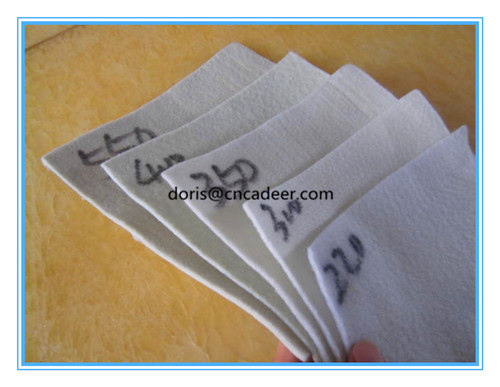 Polypropylene Nonwoven Geotextile with White Color