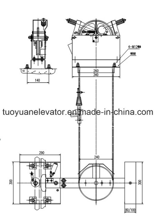 Over Speed Governor Used for Elevator/Lift