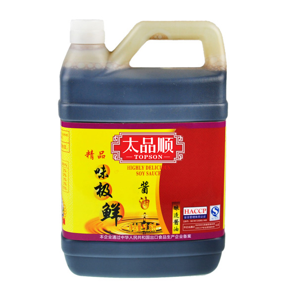 HACCP ISO Mushroom Dark Soy Sauce with Low Price