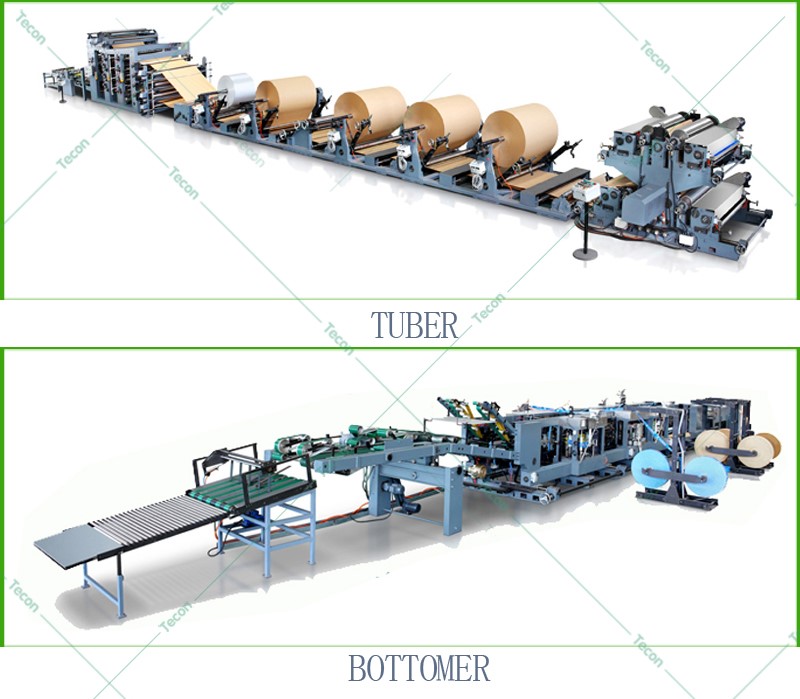 Energy Saving Four- Color Printing Paper Bag Fabrication Facilities