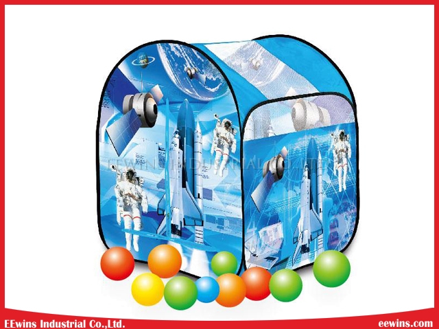 Outdoor Toys Tent Play Tent Space World Tent for Children with 50PCS Balls (in Arabic)