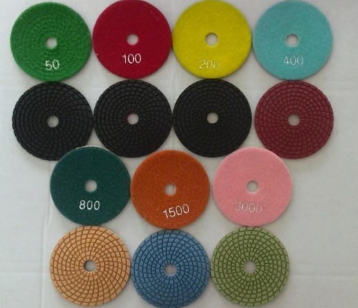 High Gloss Wet Flexible Diamond Polishing Pads (HX)