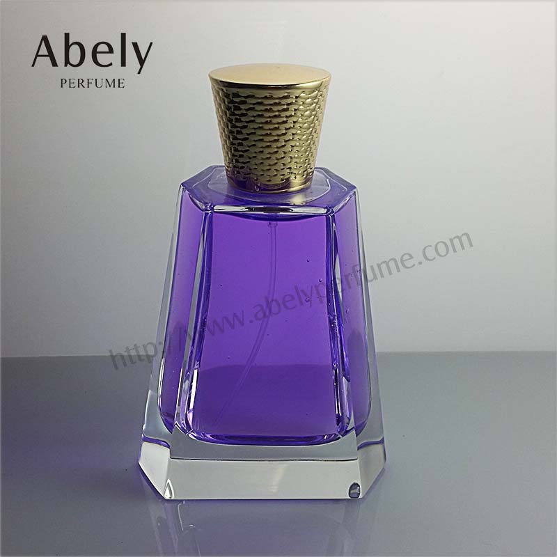 Luxury Polished Spray Glass Perfume Bottle for Unisex