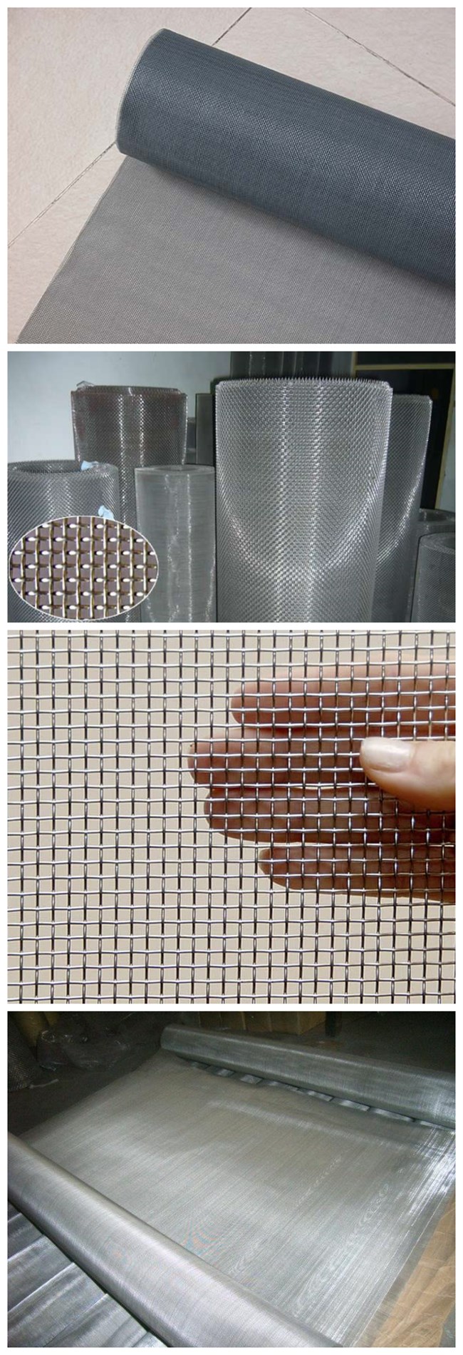 High Quality Galvanized Square Wire Mesh with (CE and SGS)