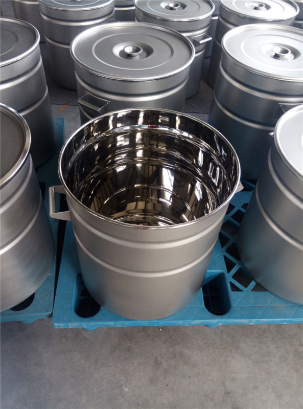 GMP Stainless Steel Buckets, Drum, Barrel SUS 304 SUS 316L