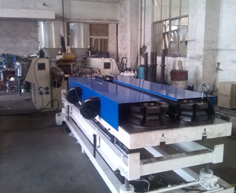 Double Wall Corrugated Water Seepage Pipe Making Machine