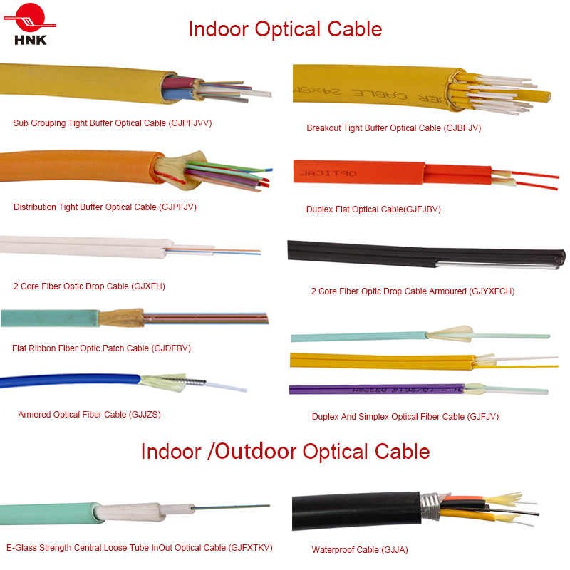 Indoor Outdoor Singlemode Multimode Optical Cable